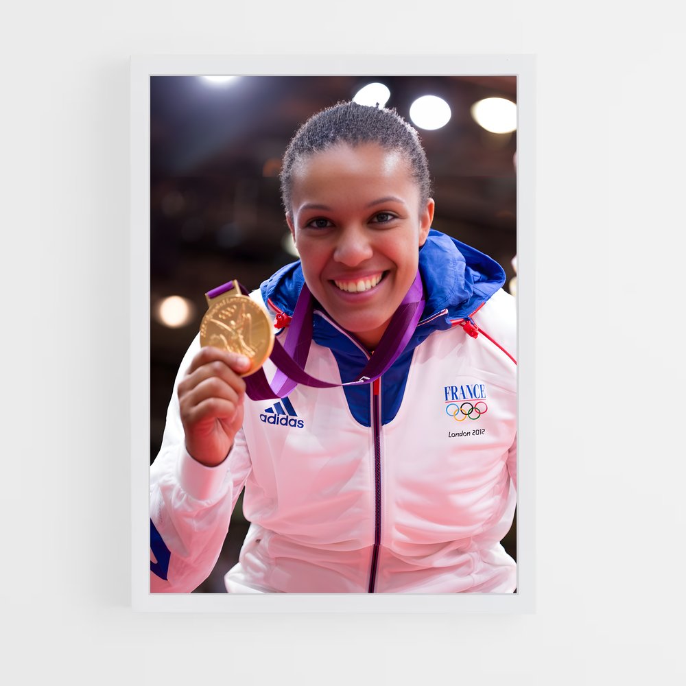Poster Lucie decosse – affiche Judo (vue 3)